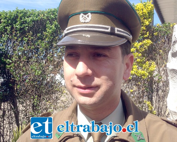 El Jefe De La Siat De Carabineros Francisco Carre O El Trabajo