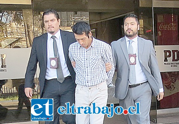 Sebastián Godoy fue detenido el jueves pasado por efectivos de la PDI tras una larga investigación que culminó exitosamente.