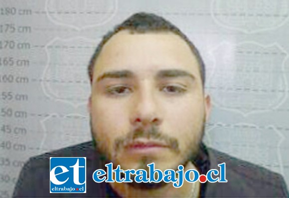 Nicolás Iturreta Leiva, cuarto y último integrante de los reos prófugos desde la cárcel de San Felipe.