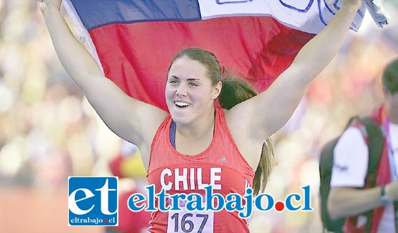 La balista sanfelipeña Natalia Ducó buscará darle otro oro a Chile en los Odesur de Bolivia.