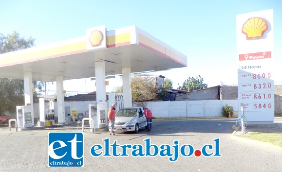 El asalto ocurrió la tarde de este martes en la estación de combustibles Shell ubicada en Encón en San Felipe.