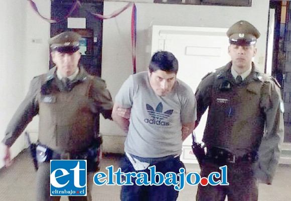 El aquel entonces el guardia de seguridad fue detenido por Carabineros para ser procesado en Tribunales.