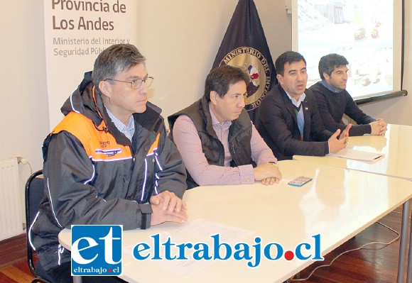 En la Gobernación de Los Andes fue presentado el estudio que busca mejorar las condiciones de seguridad y fluidez vial del Sistema Paso Cristo Redentor.