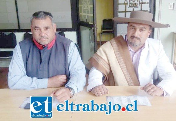 El secretario del Club de Huasos Bellavista, José Manuel Arancibia (derecha), destacó las actividades que se han programado para la ocasión.