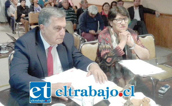 El concejal Christian Beals Campos puso en el tapete en la sesión de ayer del concejo, el tema del arriendo del estadio municipal a la SADP de Unión San Felipe.