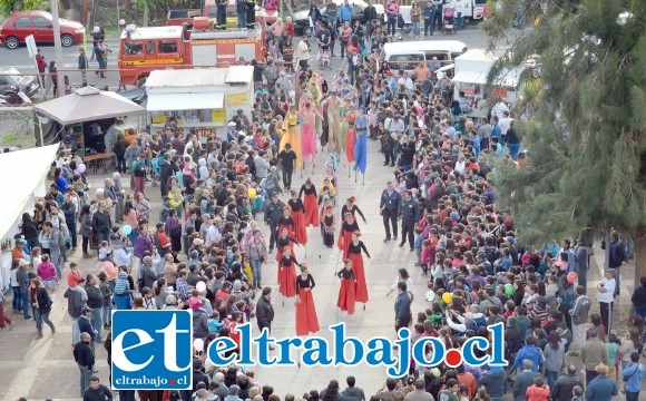FERIA DEL OLIVO 2018.- Miles de personas son las que se esperan durante este fin de semana en Santa Filomena.