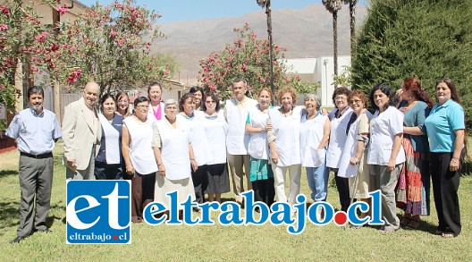 El Voluntariado de Acompañamiento Espiritual del Hospital San Antonio, recibieron la investidura del recinto de salud.