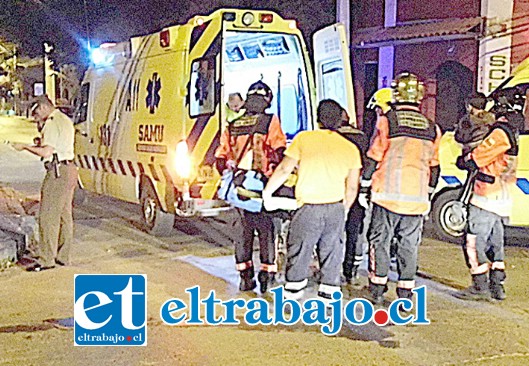 Voluntarios de la Primera y Segunda Compañía de Bomberos que se encontraban de guardia en el cuartel, atendieron la emergencia.