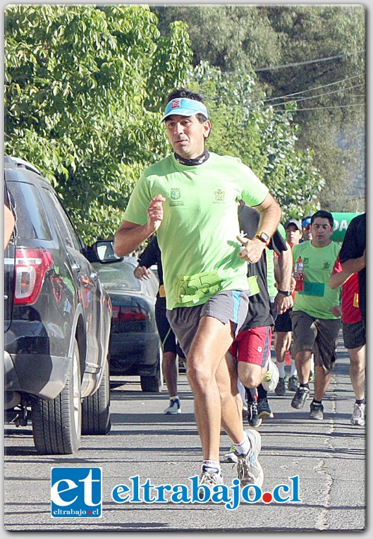 El atleta Máster tuvo una actuación de calidad que le permitió ganar la Corrida Familiar de Panquehue.