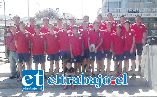 Después de ganar a Arica la U-13 sanfelipeña quedó con muchas chances de avanzar a Cuartos de Final.