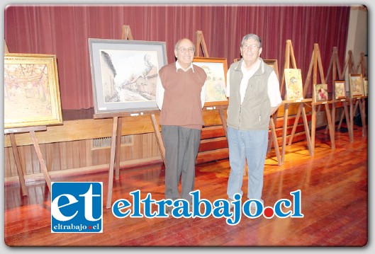 Así lucía este miércoles el teatro de San Felipe convertido en sala de exposición. Sin duda una mala señal de interés a una de las hermosas muestras exhibidas en el centro de la ciudad.