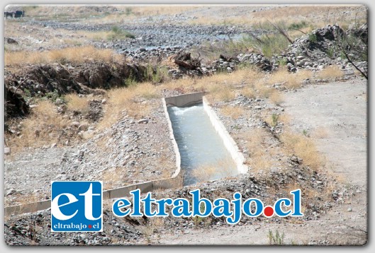 Tristeza y pesar para quienes defienden la poca agua que tenemos en la zona, provocó ver cómo el agua fluye con abundancia hacia la tercera sección, llevándose más volumen que lo que hoy corre en el mismo Río Aconcagua.