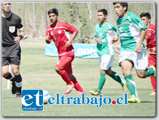 Los equipos cadetes de Unión San Felipe y Trasandino, fueron protagonistas de entretenidos partidos que correspondieron al Torneo de Fútbol Joven de la ANFP.