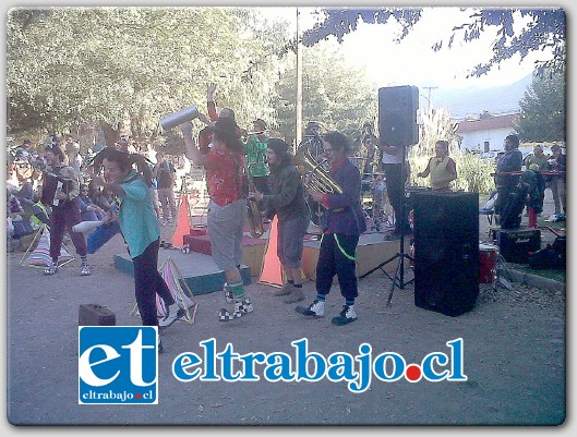 Espectáculos de todo tipo tuvo esta actividad desarrollada en torno a la cultura y al cuidado del agua.