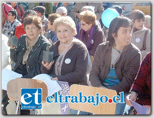 MUY MOTIVADOS.- Este año en la provincia de San Felipe recibirán este beneficio unos 7.765 pensionados.