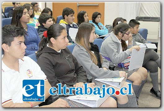 LÍDERES.- La iniciativa de la OPD San Felipe, permite por cuarto año consecutivo el desarrollo de la Escuela de Líderes Juveniles.