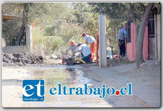 El suministro fue restablecido a eso de las 15 horas de ayer.