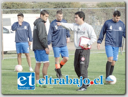 Una vez más, Jorge Miranda será el Técnico Interino del Uní, ayer dirigió su primera práctica.