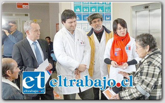 Poniendo especial énfasis en la prevención y el fortalecimiento de las redes asistenciales, las autoridades de la Salud de la Provincia de San Felipe dieron el vamos a la Campaña Invierno 2014.