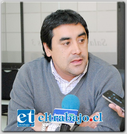 Claudio Paredes, Secretario de Planificación de la Municipalidad de San Felipe.