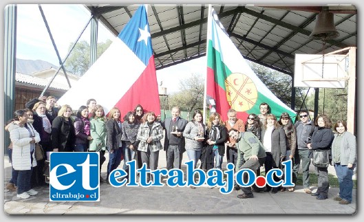 FELIZ WITRUPANTU.- En la Escuela La Higuera se dio inicio al Año Nuevo Mapuche (Witrupantu) en medio de una alegre ceremonia intercultural escolar.