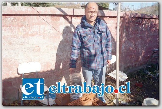 El docente manifestó que este bio-filtro puede ser una solución económica al tratamiento de aguas servidas, sobre todo en tiempo de escases hídrica.