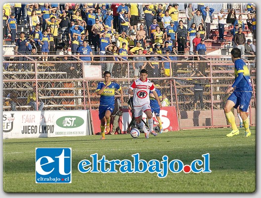 Unión San Felipe y Everton jugaron un partido que en la práctica sólo era por cumplir. (Archivo).