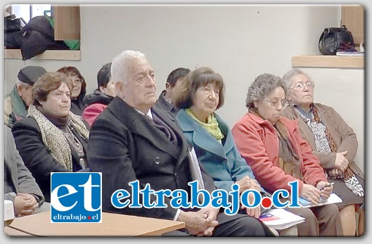 Los adultos mayores de las cuatro comunas de Los Andes participaron en esta actividad, en la que reciben una gran cantidad de informaciones.