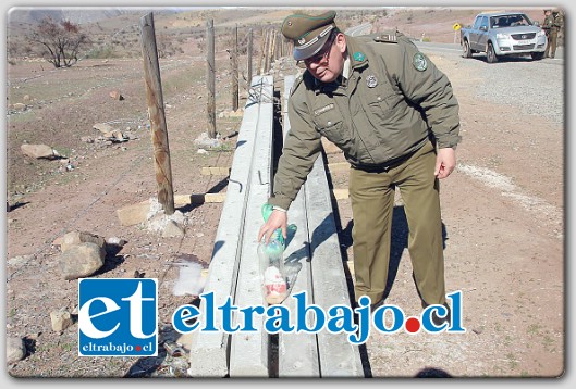 En la instancia personal policial se entrevistó con ganaderos y vecinos del sector quienes a su vez le manifestaron su molestia con esta situación pues perturba la tranquilidad del sector.