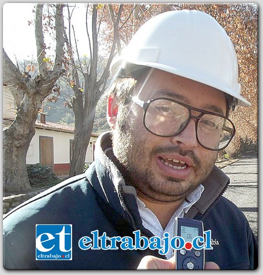 Jorge Reyes, Director de Obras de la Municipalidad de Putaendo.