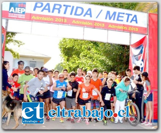 La actividad se desarrolló el domingo recién pasado y contempló recorridos de 1,5 y 3 k para la corrida familiar y 5 y 10 k para la etapa competitiva.