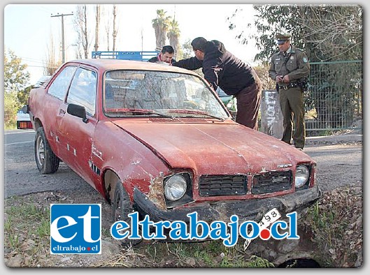 Este accidente de tránsito se registró en horas de la mañana de este sábado en el sector Las Coimas, luego que Diego Gonzalo M. O. perdiera el control del móvil producto del estado de ebriedad que presentaba al guiar el móvil.