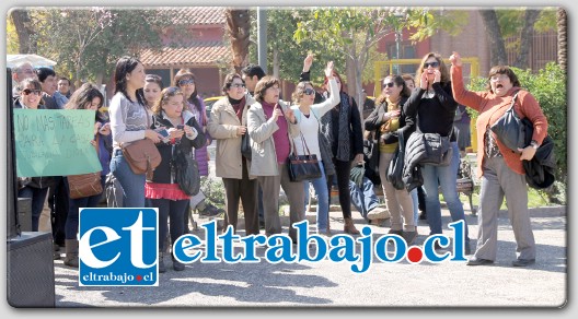 Una importante cantidad de profesores y de asistentes de la educación, junto a estudiantes, padres y apoderados, marcharon simbólicamente por las calles de Putaendo con motivo del paro nacional del Colegio de Profesores de Chile.