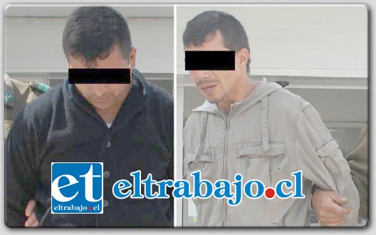 Los sujetos detenidos fueron identificados como A.A.F.V. de 36 años, con amplio prontuario policial por el delito de Robo y B.A.P.V. de 29 años.