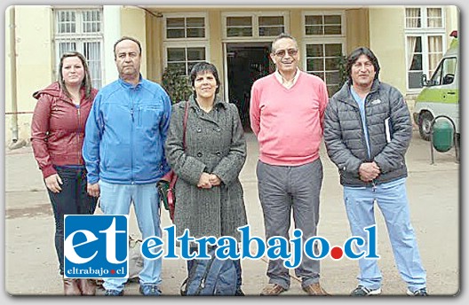 La asamblea en el frontis del establecimiento tuvo una altísima concurrencia, ya que Fenpruss Putaendo, encabezada por su dirigente Edgardo Olivares, se sumaron a las demandas de ATP.