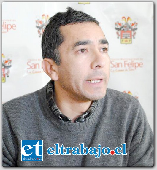 Manuel Zúñiga, del Departamento de Cultura de la Municipalidad de San Felipe.