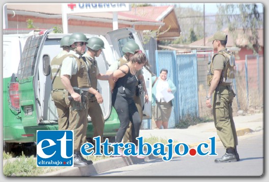 Ambos detenidos serán puestos a disposición de tribunales en horas de la mañana de este viernes en la comuna de Putaendo por infracción a la ley 20.000 de drogas y bajo los cargos de micro-tráfico.