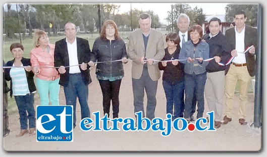 Las obras que fueron ejecutadas por la empresa Citeluz, consideraron la instalación de 36 faroles ornamentales urbanos, mobiliario anti-vandálico y juegos infantiles.