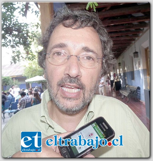 Jorge Razetto, director de la corporación Ciem Aconcagua, organizador del evento. (Archivo).