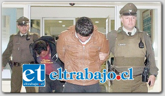 Jonathan Alexis Ramírez Aburto, de 20 años; Julio Hernán González Ovalle de 25 años; Luis Cristóbal Martínez Martínez de 22 años y Daniel Rodolfo Arredondo Torrejón de 22 años, con domicilio en el sector Algarrobal de San Felipe y uno de ellos de la comuna de Llay-Llay.