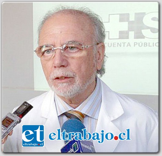 Director del Hospital San Camilo, Doctor Néstor Iribarra.