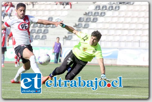 El delantero anotó los dos tantos con que el Uní venció a Deportes La Serena la fecha pasada.