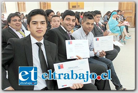 Fueron siete los cursos certificados, que consideró Operaciones básicas de panificación; Actividades auxiliares administrativas entre otras.