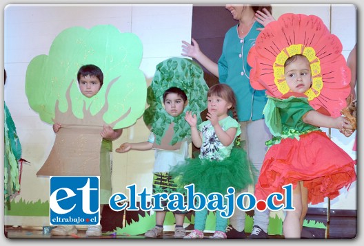 En un teatro municipal repleto, se efectuó la Gala Artística 2014 de los jardines infantiles de la comuna.