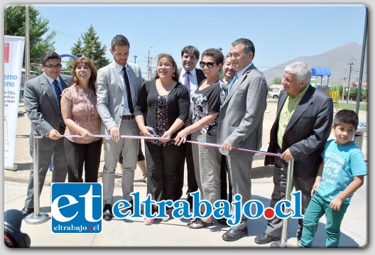 Este jueves fue inaugurada la plaza de Villa El Señorial, luego que fuera mejorada gracias a un proyecto que tenía como objetivo recuperar los espacios públicos para los vecinos.