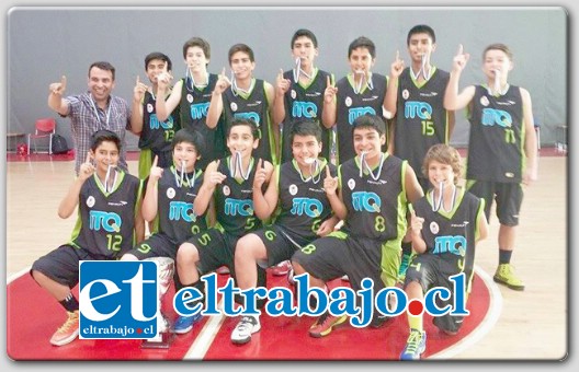 El quinteto U13 de San Felipe cerró un año dorado al ganar la Copa Navidad.