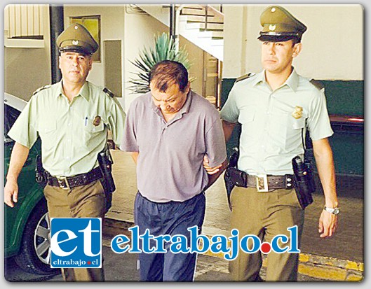 El imputado Pedro Calderón Herrera fue detenido por Carabineros, para ser formalizado por la fiscalía por el delito de Lesiones graves con arma blanca, la madrugada del pasado sábado en el sector Algarrobal de San Felipe.