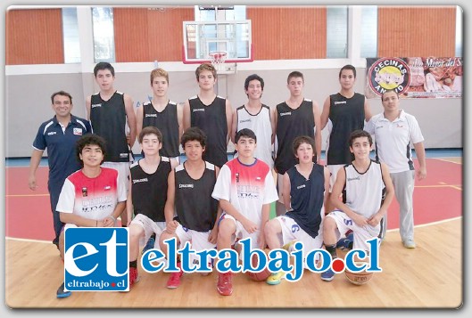 Importante presencia sanfelipeña tendrá la Selección chilena masculina U14 en el Torneo Cuatro Naciones en Ancud.