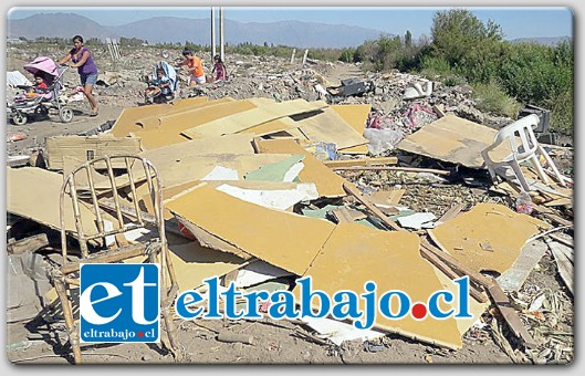 Así luce Callejón Las Juntas, luego que empresas y vecinos andinos lo empezaran a usar como basural.