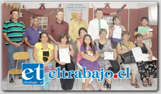 En la comuna de Llay Llay fueron favorecidas la Junta de Vecinos Leucotón, Ballet Folklórico Ruska Risun y Junta de Vecinos Santa Teresa Los Loros.